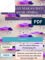 MP-ASI Untuk Bayi