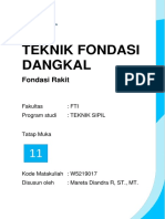 Modul 11 Teknik Fondasi Dangkal