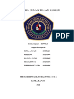 MAKALAH Kel 4 REGRESI DUMMY VARIABEL