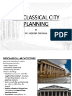 NEOCLASSICAL CITY Planning