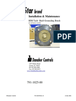 Installation & Maintenance: RIM Tach Shaft Grounding Brush