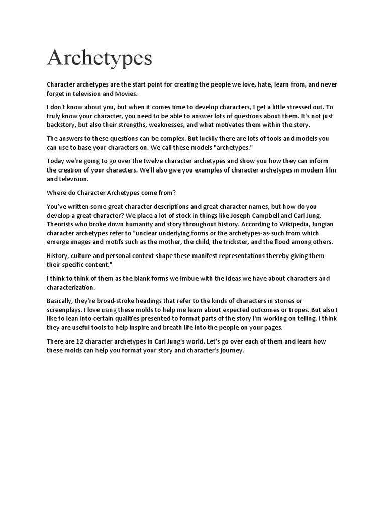 Appendix A Gallery Of Archetypes – PMCWF