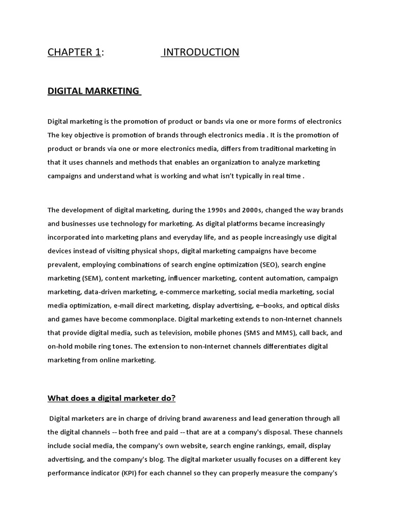Understanding Digital Marketing Strategies | PDF | Digital Marketing ...