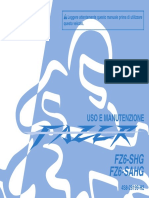 Manuale uso e manutenzione FZ6