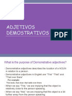 Demonstrative Adj