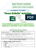 A. ExNoRa Magic Pocket Log Book For Family