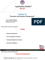 Faculty80 437 KUST20201 L12 P1 Emotions and Emotion Management