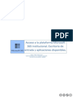 01-Tema 1 - CuentaMicrosoft365UVa, Escritorio de Entrada y Aplicaciones