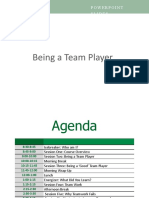 Being a Team Player PowerPoint