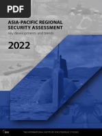 Asia Pacific Regional Security Assessment 2022