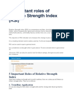 5 Important Roles of Relative Strength Index