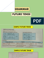 Grammar Future Tense Guide