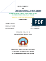 Project Report: Submitted in The Partial Fulfillment of The Requirement For The Award Degree