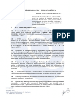 Edital Ingressantes 2022 - Bolsas 100 - Educação Básica - C. C. Nossa Senhora Do Bom Conselho