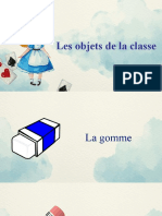 Les Objets de La Classe en Francais