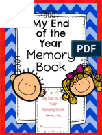 My End of The Year: Memory Book
