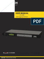 User Manual: ICS 6200 Call Logging Interface