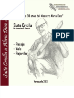 Suite Criolla Homenaje A Alirio Diaz