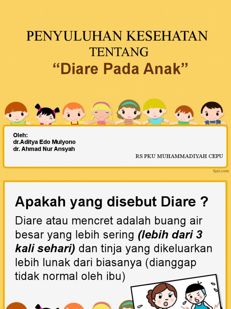 Penyuluhan Diare | PDF | Pengembangan Diri