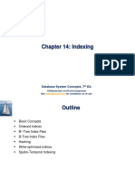 Chapter 14: Indexing: Database System Concepts, 7 Ed