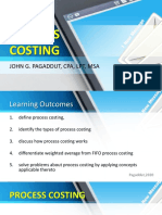 PROCESS COSTING METHODS AND CALCULATIONS