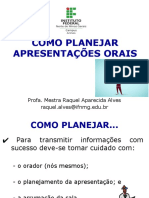 Como planejar apresentações orais eficazes