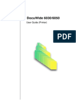 Docuwide 6030/6050: User Guide (Printer)