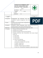 7.6.3. Ep.1. Sop Penggunaan Dan Pemberian Obat Dan Atau Cairan Intra Vena