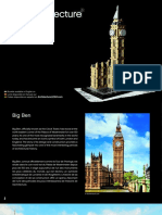 Lego Architecture Big Ben Instruction Book