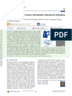 Epidermal Graphene Sensors and Machine Learning For Estimating Swallowed Volume