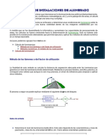 Cálculo de Instalaciones de Alumbrado