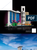 Lego Architecture Singapore Skylines Instruction Book