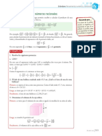 2.11 Potenciación de Números Racionales: Ejemplos