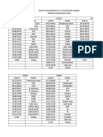 Jadwal Pelajaran 4 Saad Juli