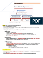 (Notes) Financial Management Fundamentals