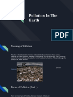 Pollution in The Earth