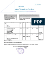 Innovative Technology Services: Tax Invoice