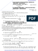 11th Maths Volume 1 Slip Test 1 Q