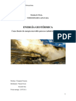 Energia Geotermica