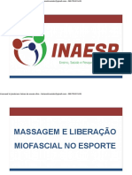 Massagem e Liberação Miofacial.