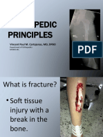 Orthopedic Principles: Vincent Paul M. Cartajenas, MD, DPBO
