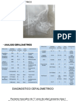 Analisis Cefalometrico Ortopedia Dentofacial