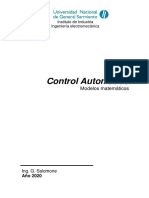 UNGS Control Automático 2020 - 02 Modelos Matemáticos Rev0