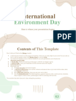 International Environment Day by Slidesgo