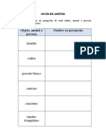 Ejercicio de Español 2°