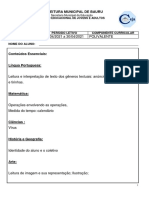 Atividades de Abril CEJA 3º e 4º