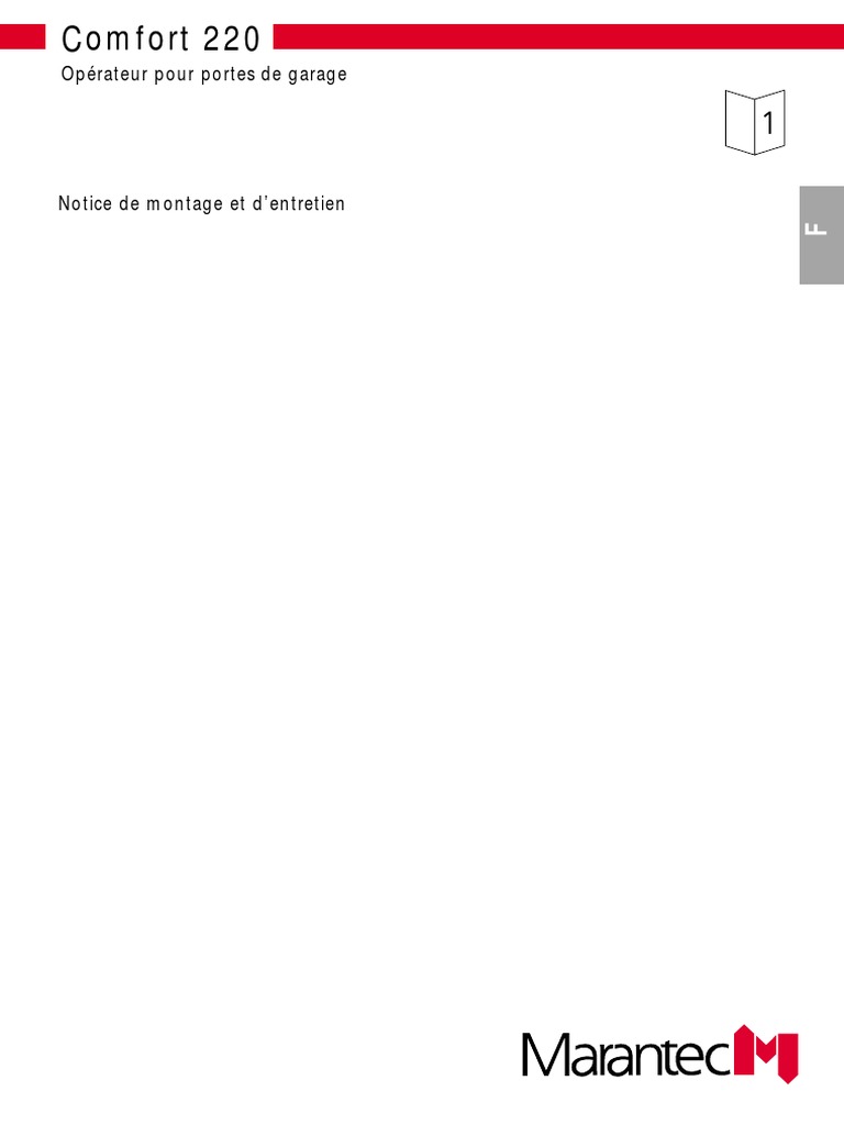 Marantec Comfort 220 PDF Diode électroluminescente Diode — free download