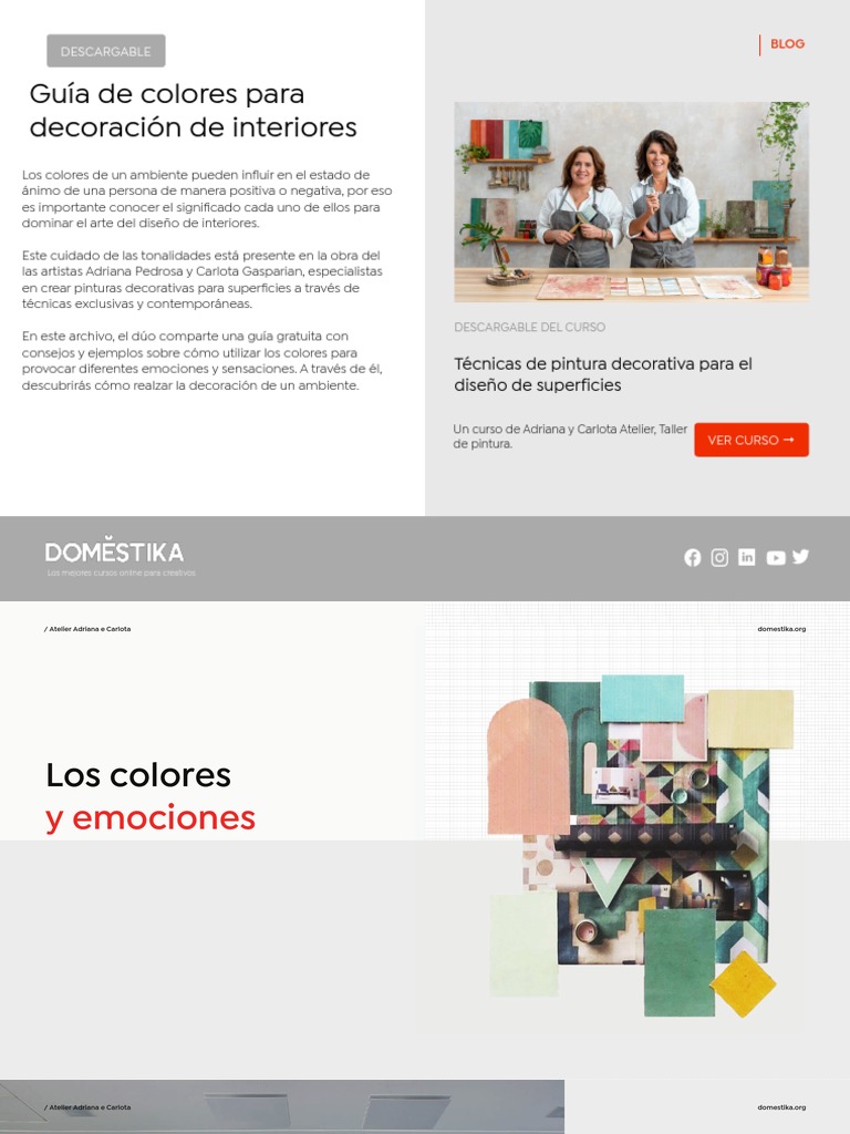 Guía de colores para interiores | PDF | Visión