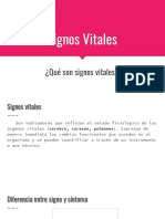 Signos Vitales