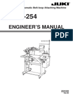 Engineer'S Manual: 2-Needle, Automatic Belt-Loop Attaching Machine
